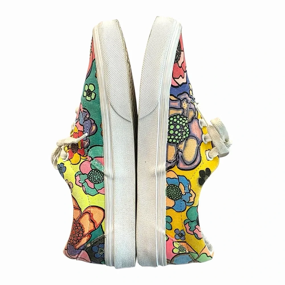 VANS Era Create Ur U Color 508731 Women's 7 Shoes Sneakers Psychedelic Floral‎